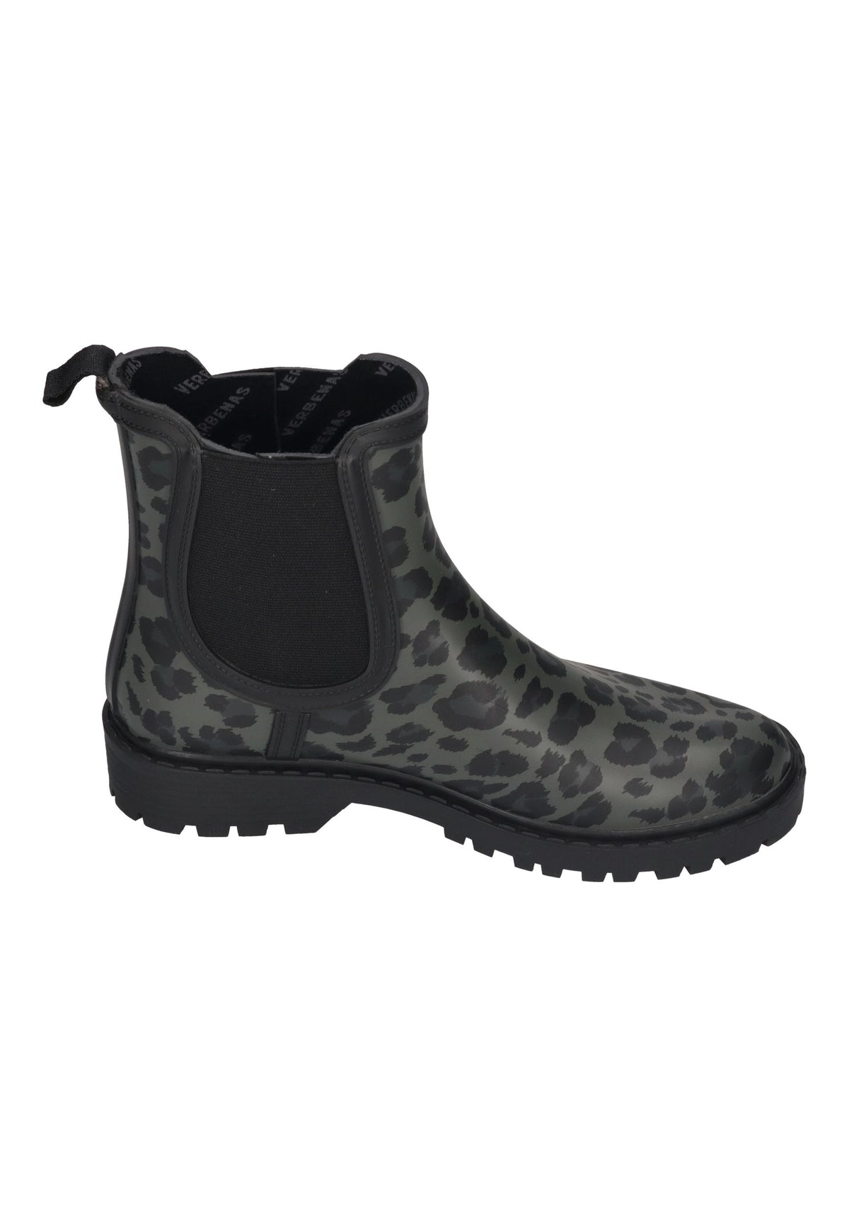 VERBENAS Damen Gummistiefel - GAUDI SMOOTH ANIMAL black leo