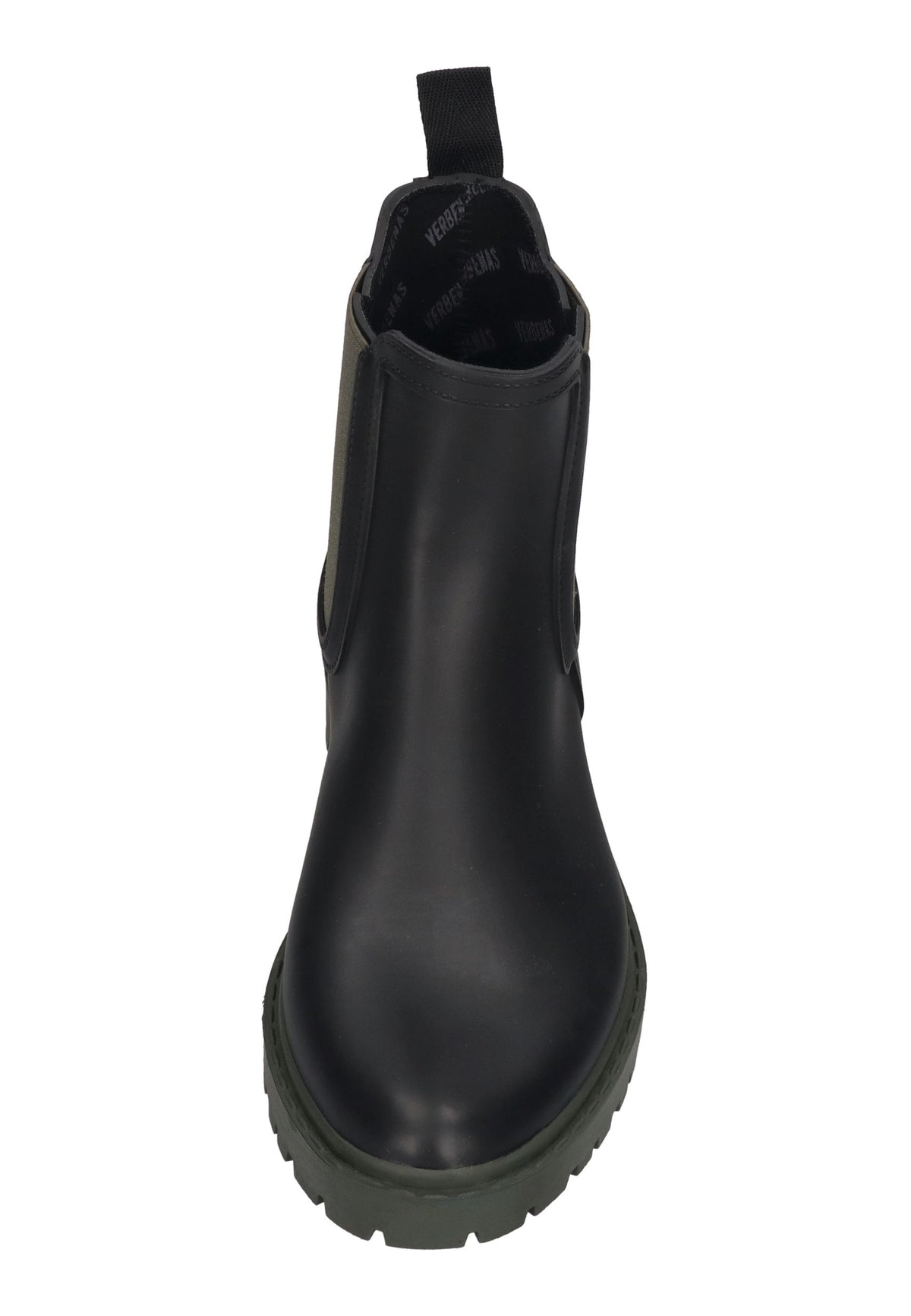 VERBENAS Damen Gummistiefel - GAUDI SMOOTH - black khaki