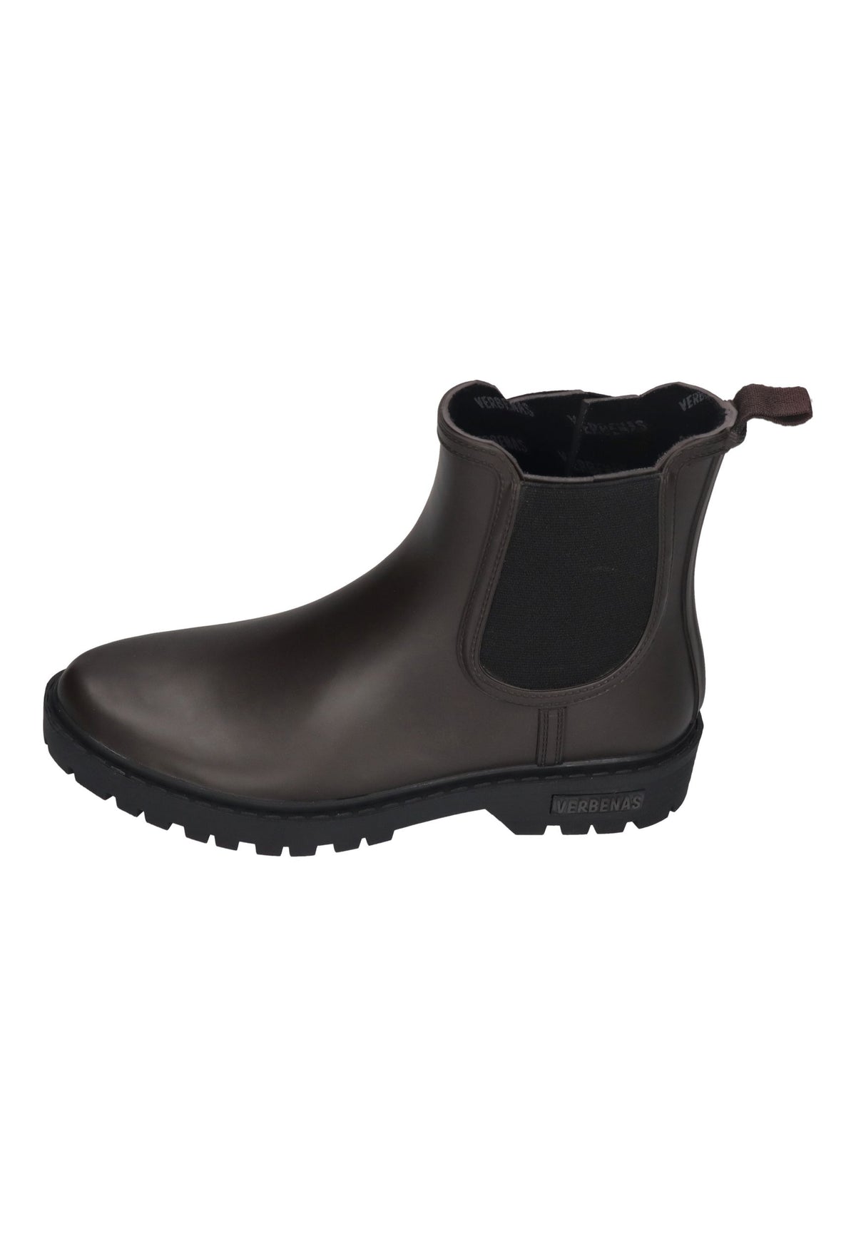 VERBENAS Damen Gummistiefel - GAUDI SMOOTH - brown black