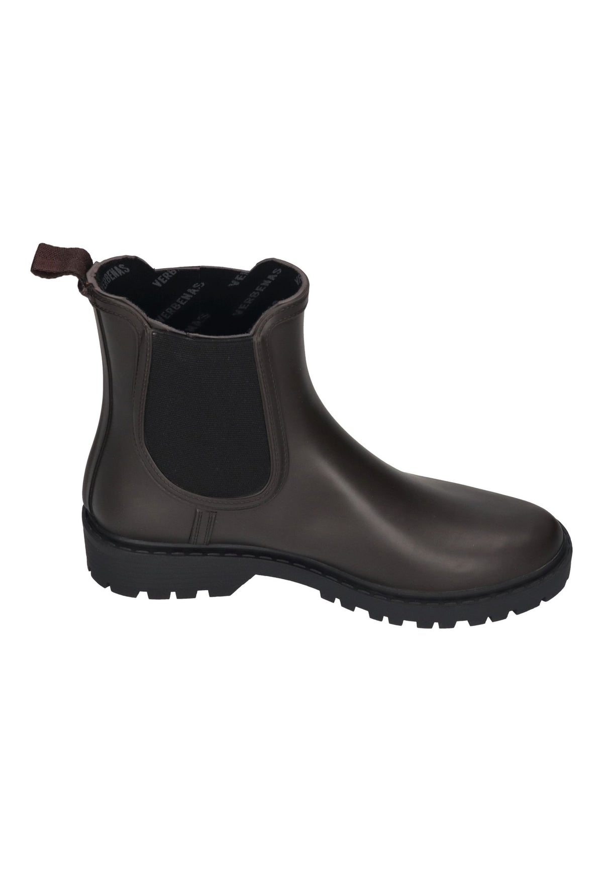 VERBENAS Damen Gummistiefel - GAUDI SMOOTH - brown black