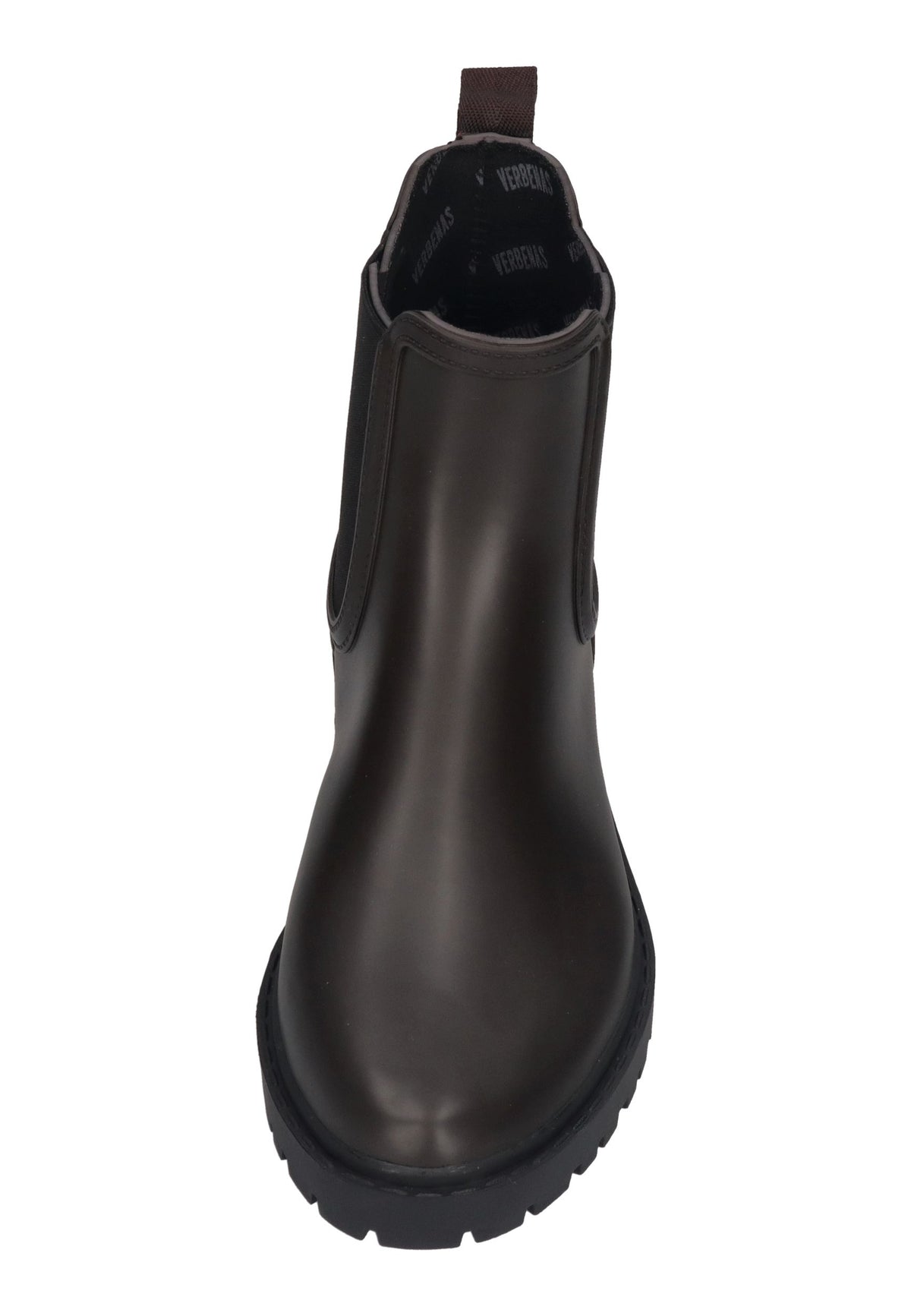 VERBENAS Damen Gummistiefel - GAUDI SMOOTH - brown black