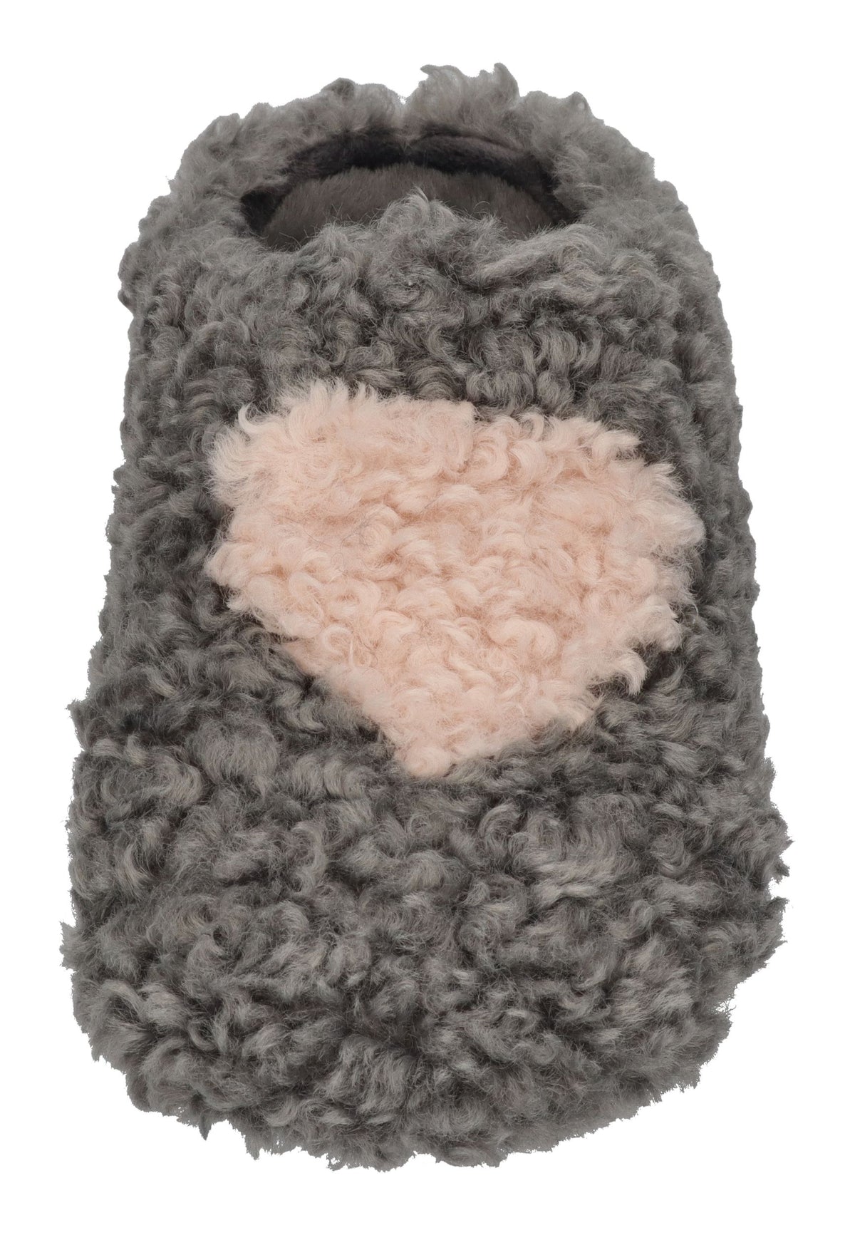 VERBENAS Damen Hausschuhe YORK CURLY VALENTINE antracita antique