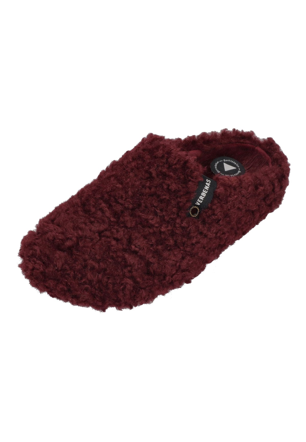 VERBENAS Damen Hausschuhe - YORK CURLY - burdeos