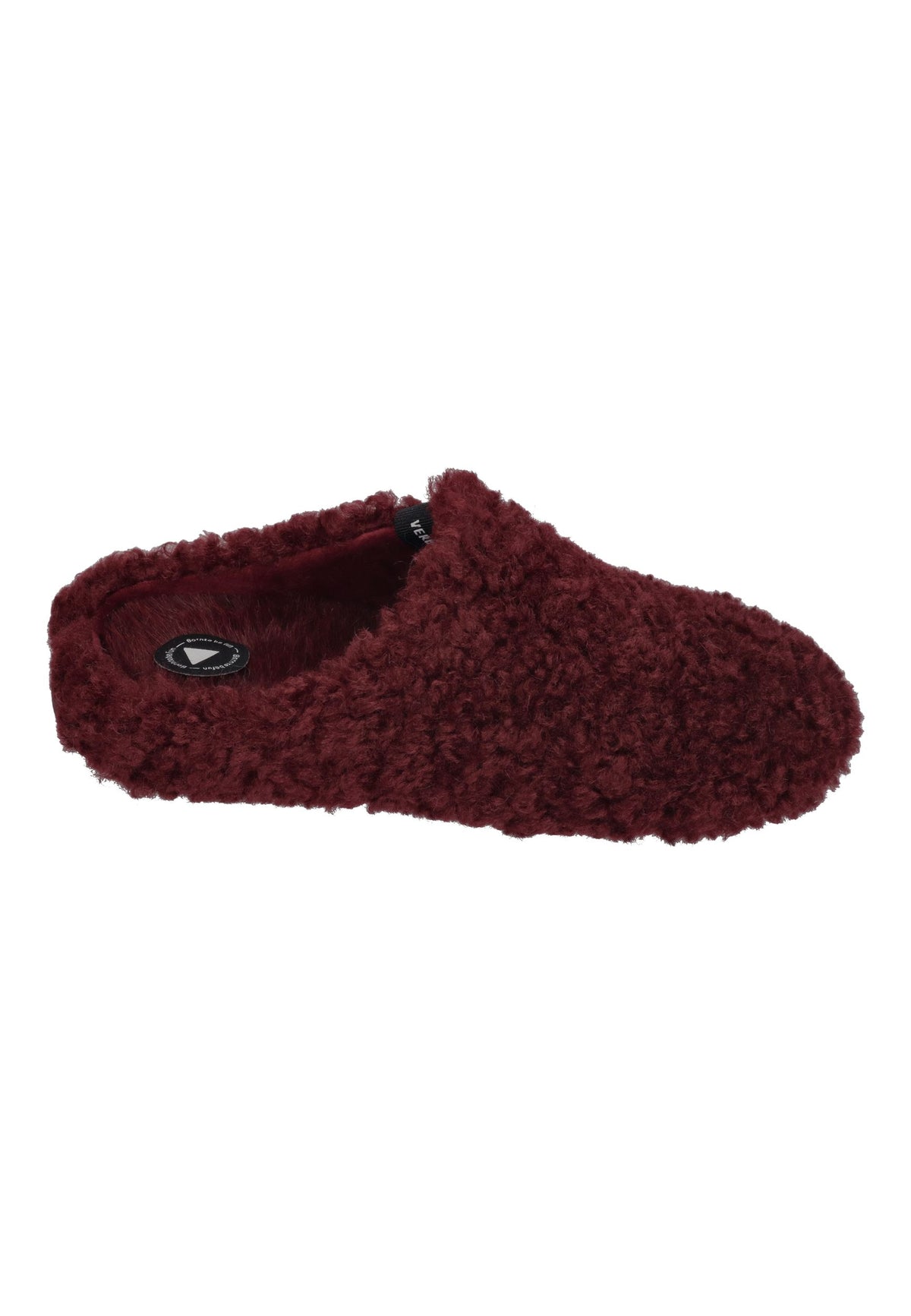 VERBENAS Damen Hausschuhe - YORK CURLY - burdeos