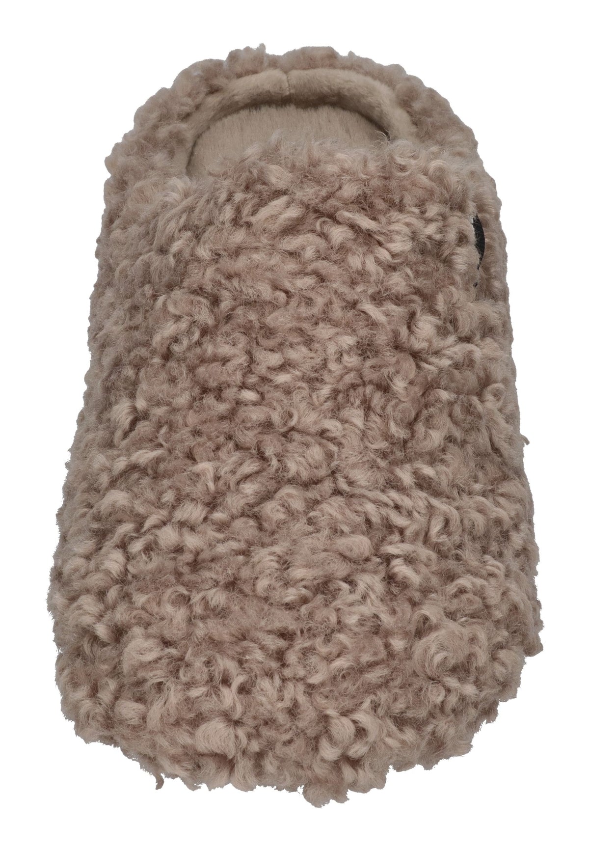 VERBENAS Damen Hausschuhe - YORK CURLY - camel
