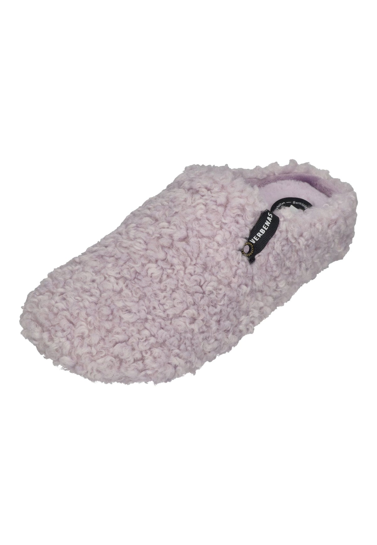 VERBENAS Damen Hausschuhe - YORK CURLY - malva