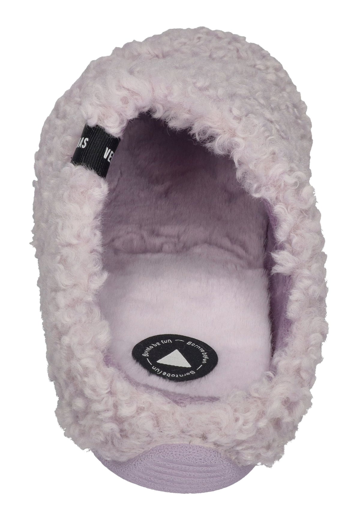VERBENAS Damen Hausschuhe - YORK CURLY - malva