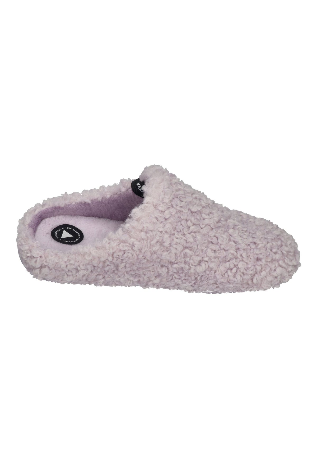 VERBENAS Damen Hausschuhe - YORK CURLY - malva