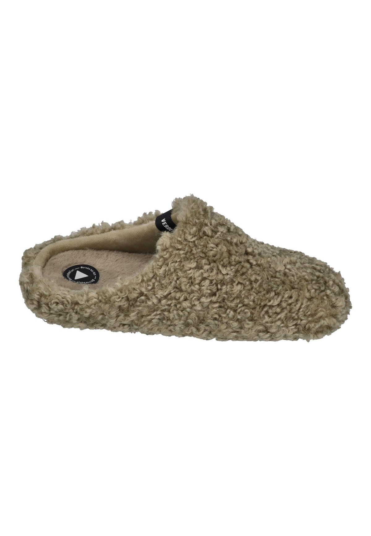 VERBENAS Damen Hausschuhe - YORK CURLY - verde