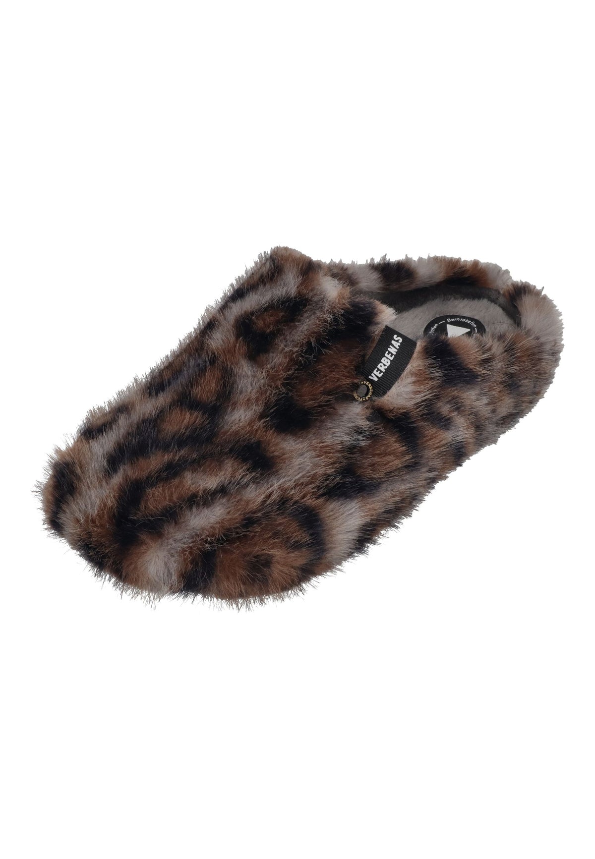 VERBENAS Damen Hausschuhe YORK FELINE gris