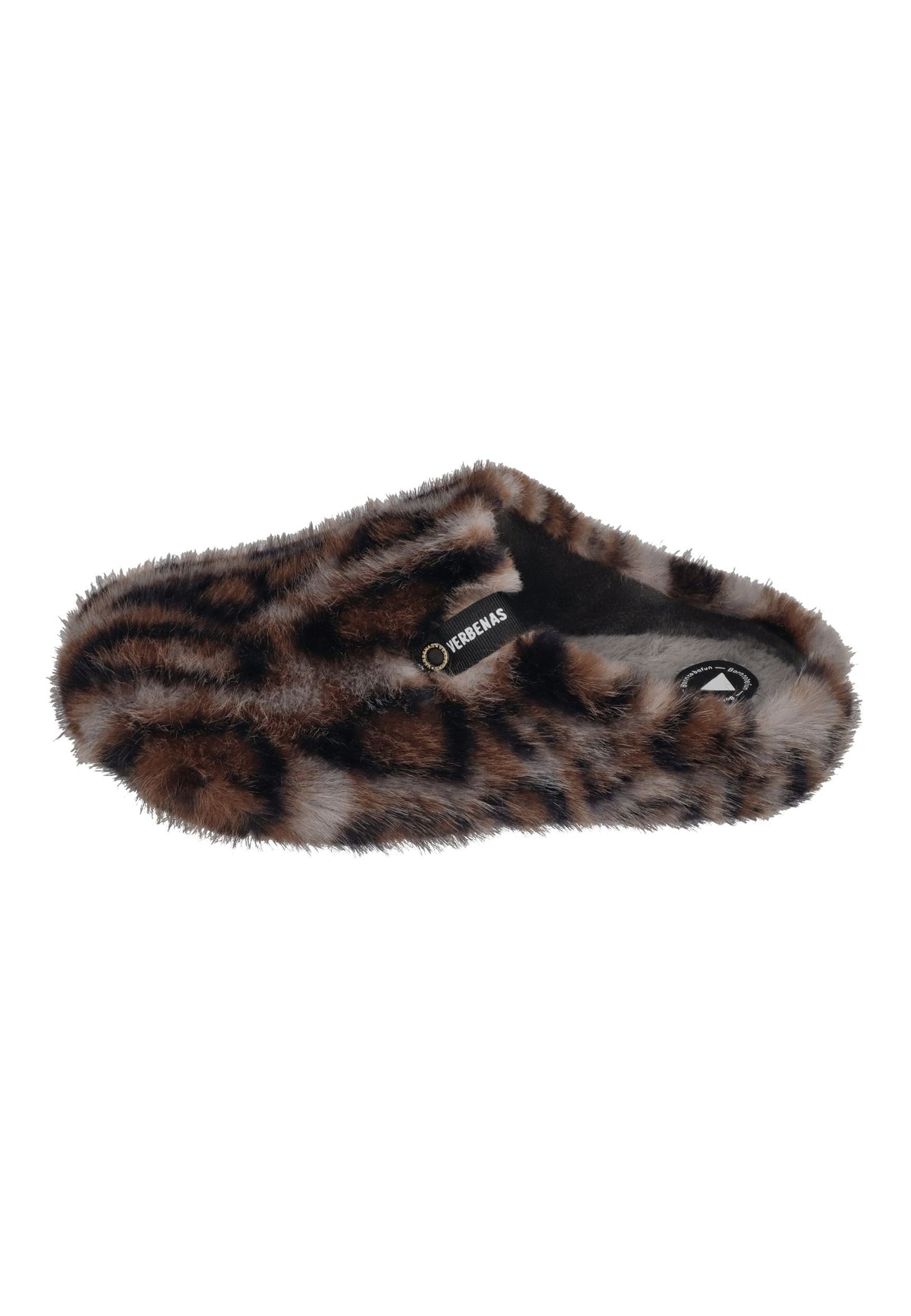 VERBENAS Damen Hausschuhe YORK FELINE gris