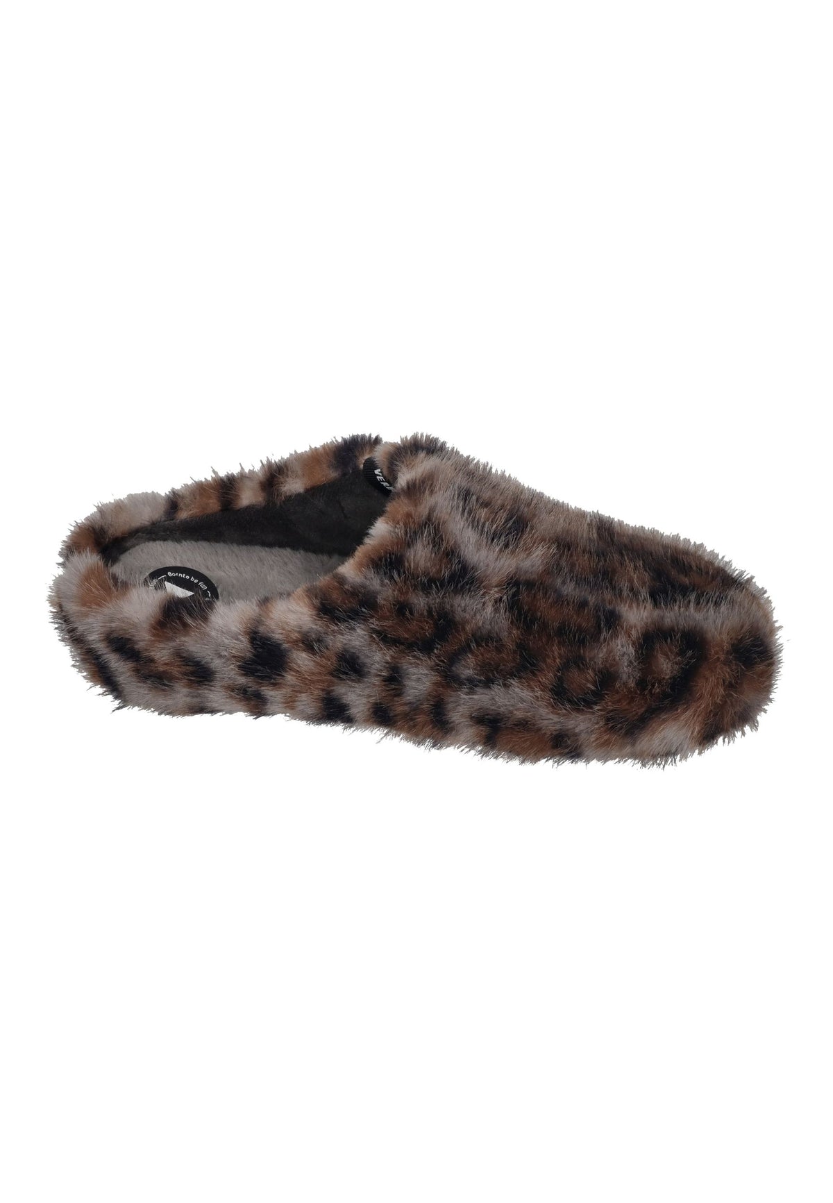 VERBENAS Damen Hausschuhe YORK FELINE gris