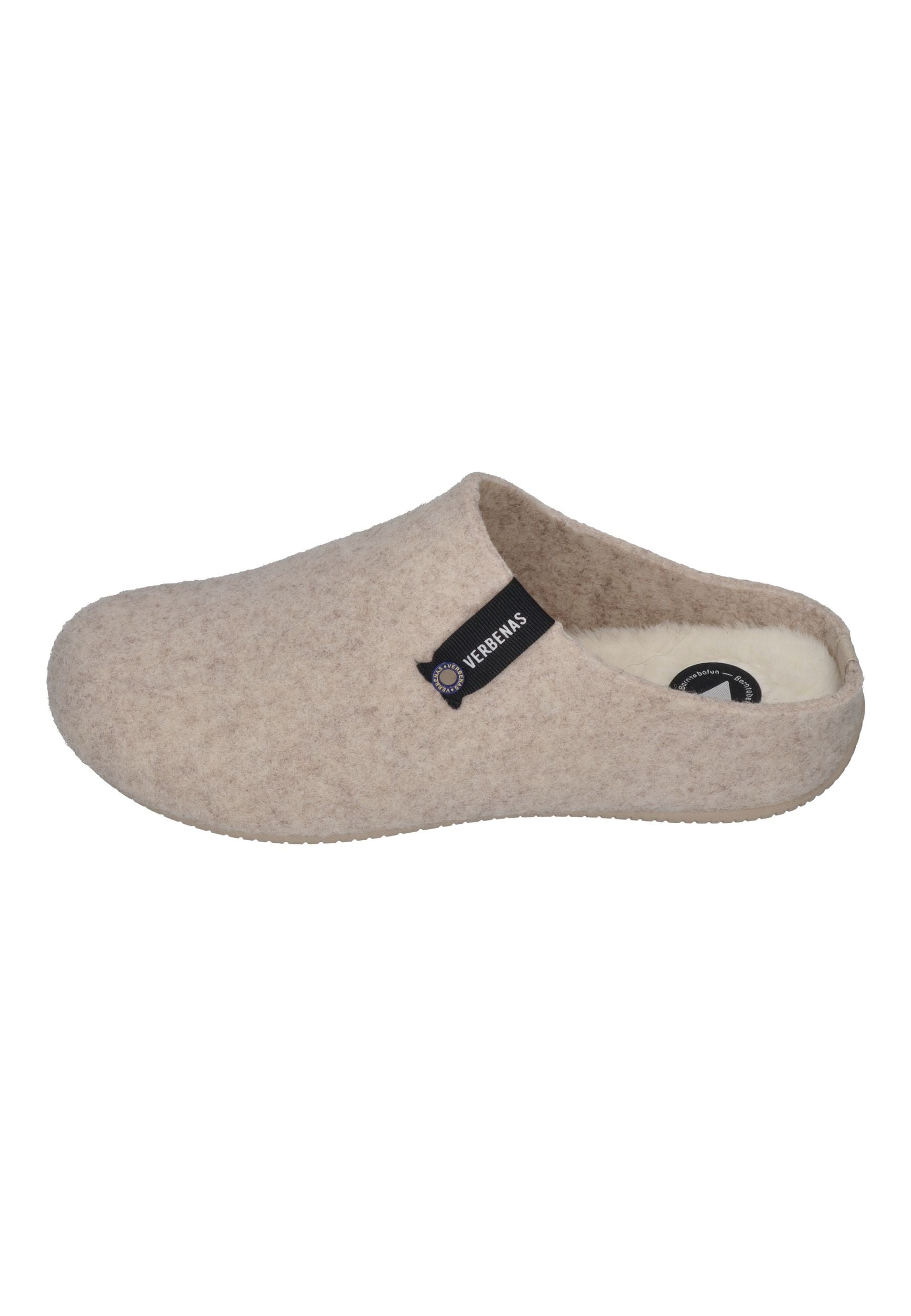 VERBENAS Damen Hausschuhe - YORK FIELTRO PET - crudo