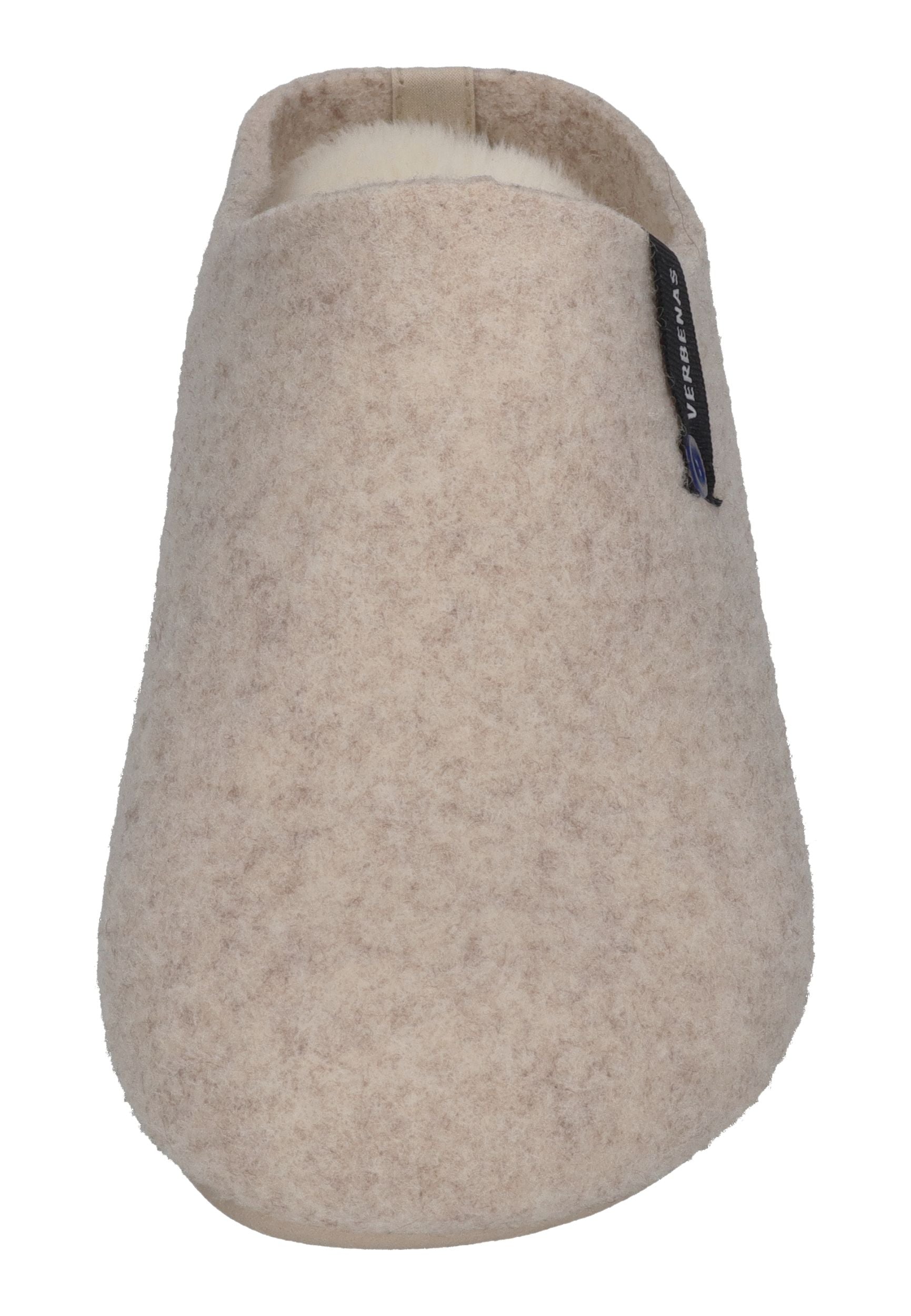 VERBENAS Damen Hausschuhe - YORK FIELTRO PET - crudo