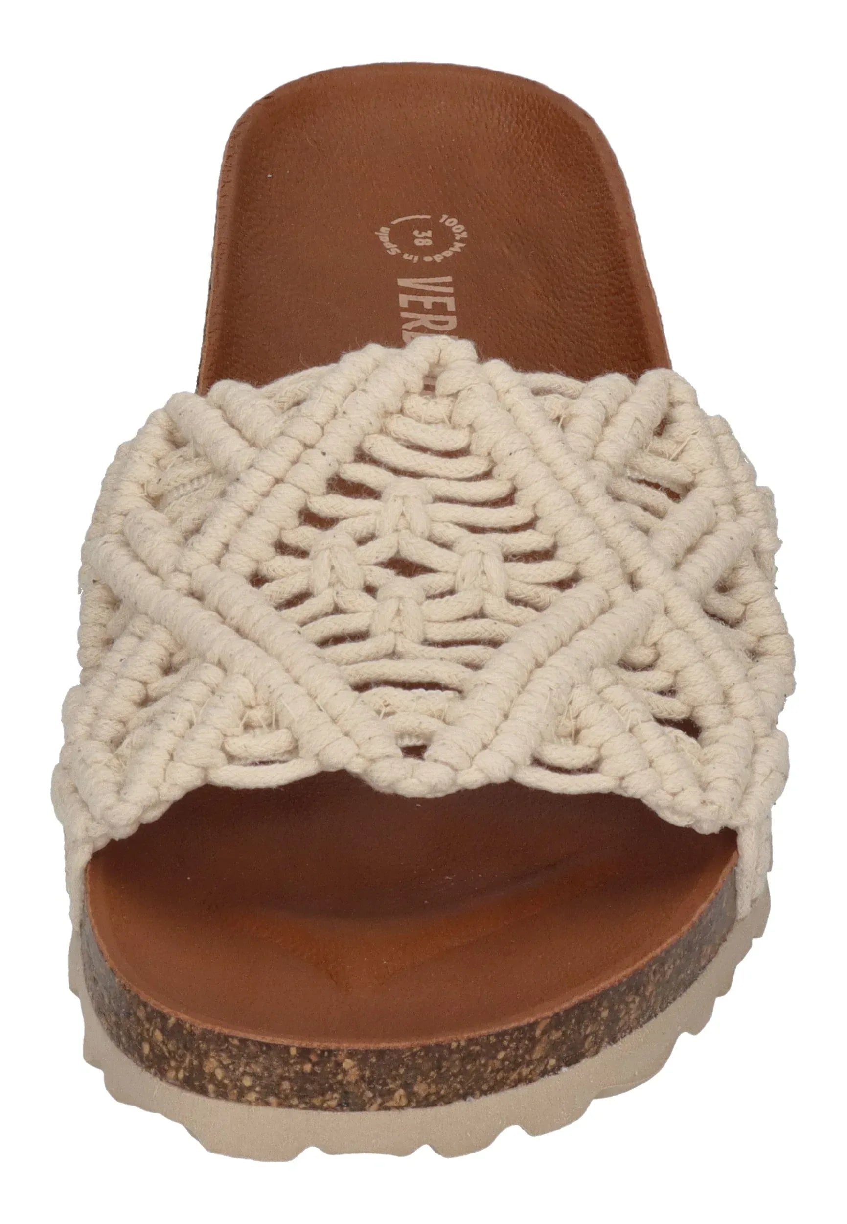 VERBENAS Damen Pantoletten RAGA KNOTS crudo – Pantoletten | shoedealo.shop – Bild 3