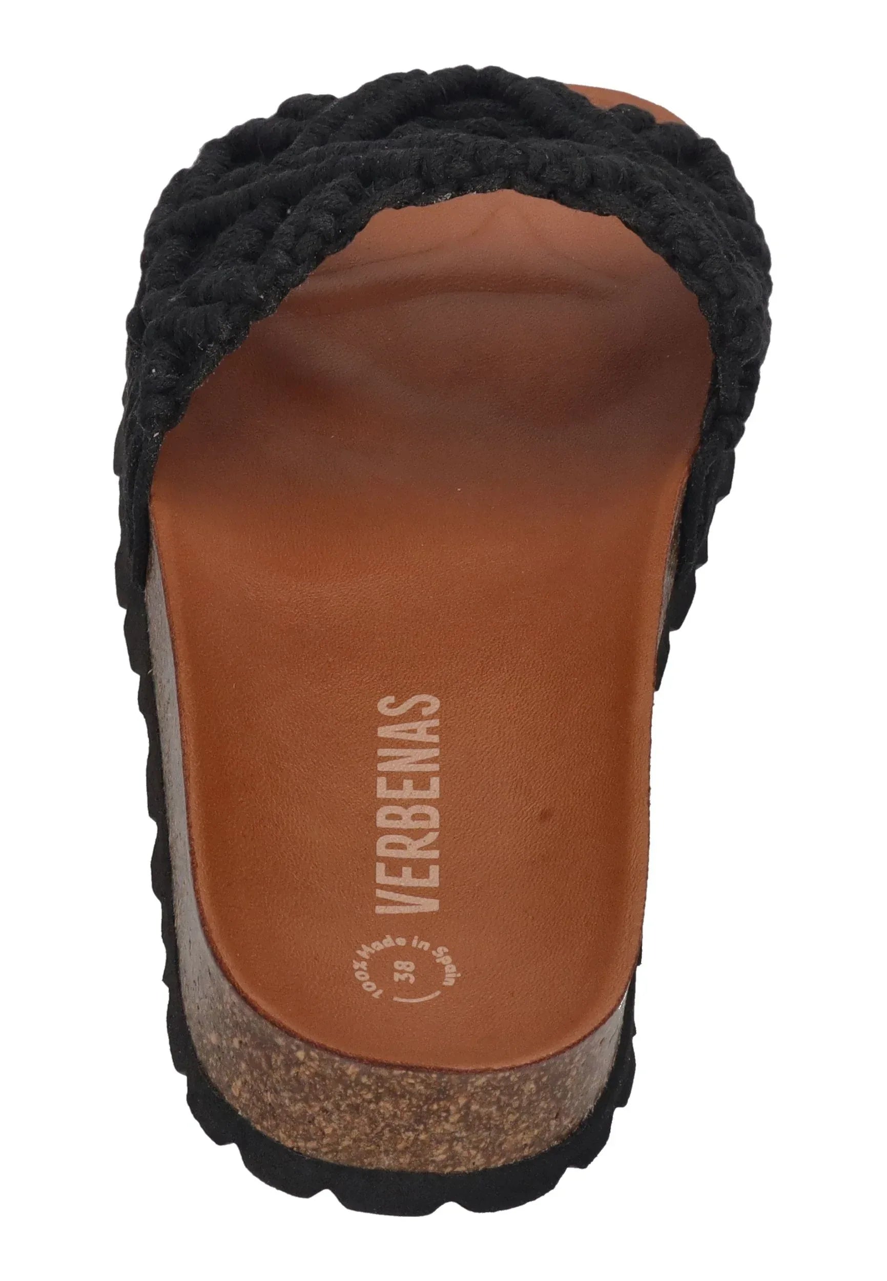 VERBENAS Damen Pantoletten RAGA KNOTS negro – Pantoletten - Schwarz | shoedealo.shop – Bild 5