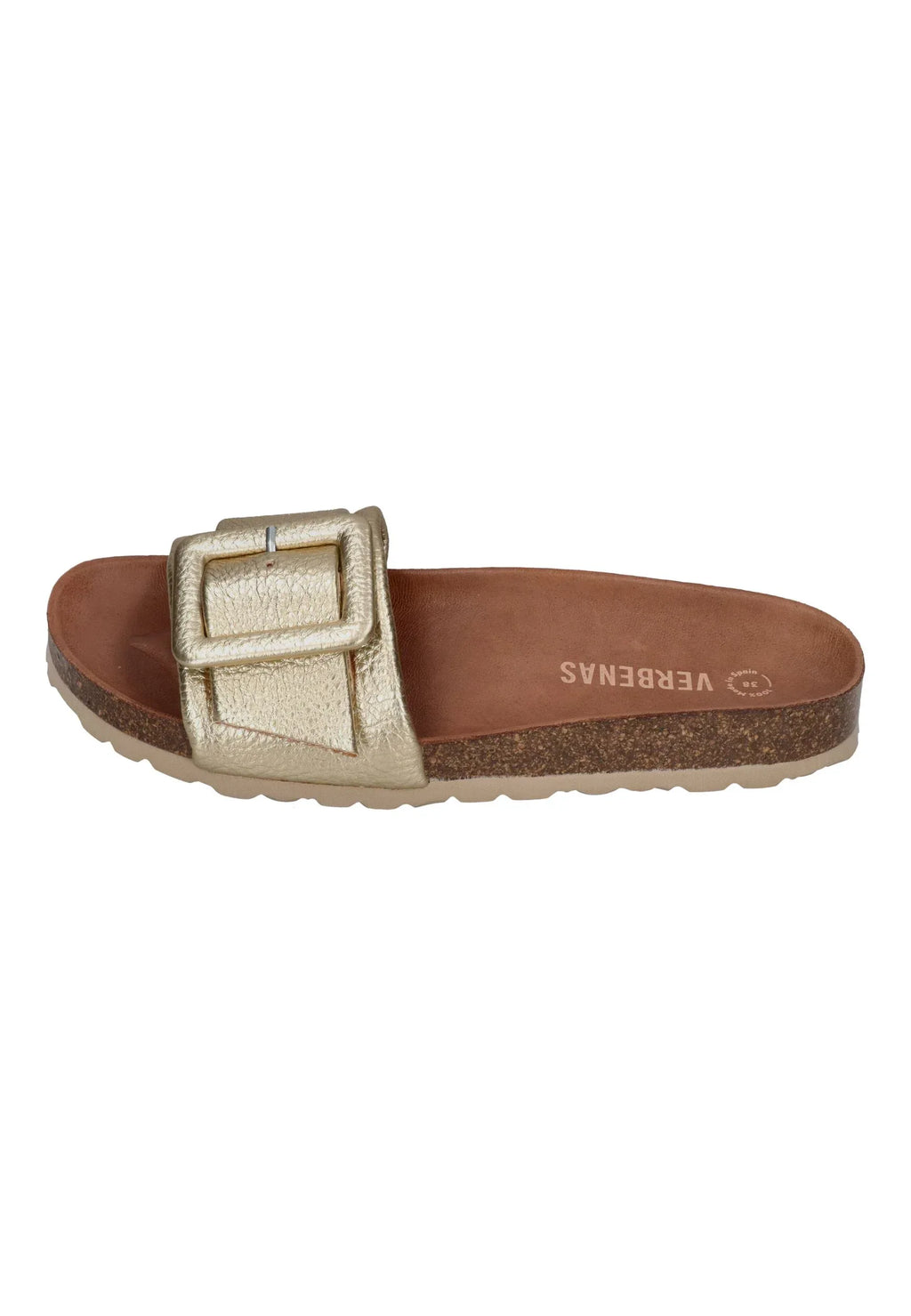 VERBENAS Damen Pantoletten REIKO elephant oro – Pantoletten - Gold | shoedealo.shop – Bild 2