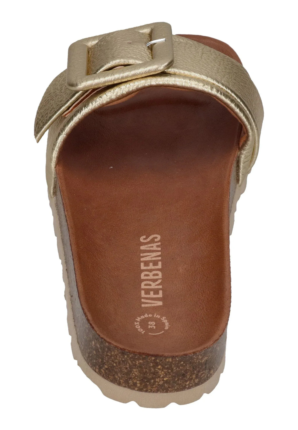 VERBENAS Damen Pantoletten REIKO elephant oro – Pantoletten - Gold | shoedealo.shop – Bild 5