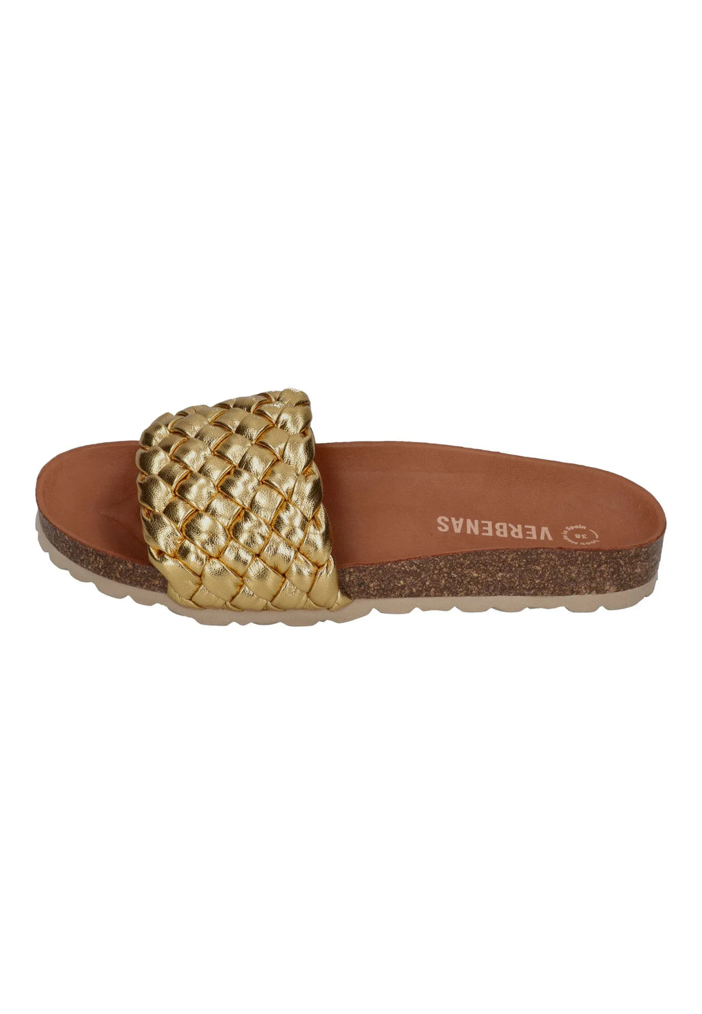 Verbenas - RICA trenza soft metal | Pantoletten | Nur bei shoedealo.shop, deinem Onlineshop für Schuhe mit Stil. – Bild 2