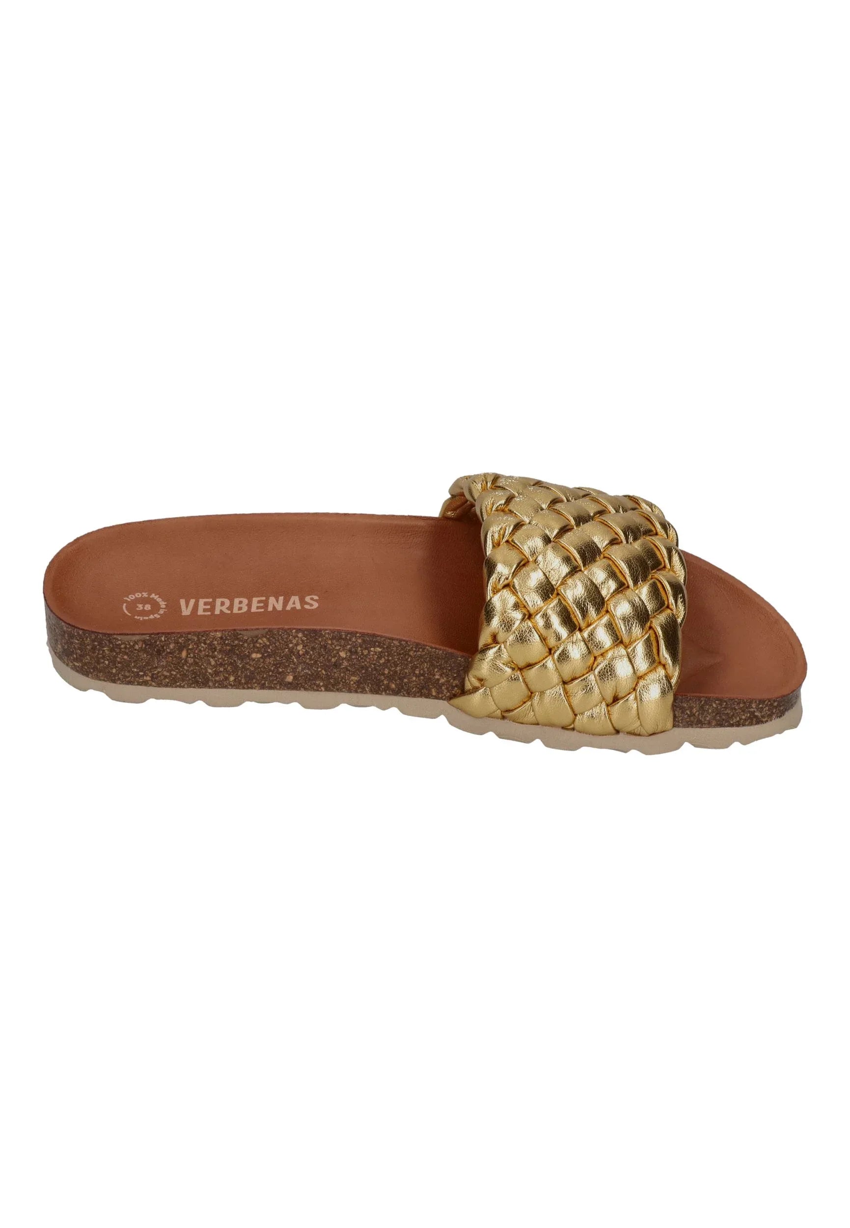 Verbenas - RICA trenza soft metal | Pantoletten | Nur bei shoedealo.shop, deinem Onlineshop für Schuhe mit Stil. – Bild 4
