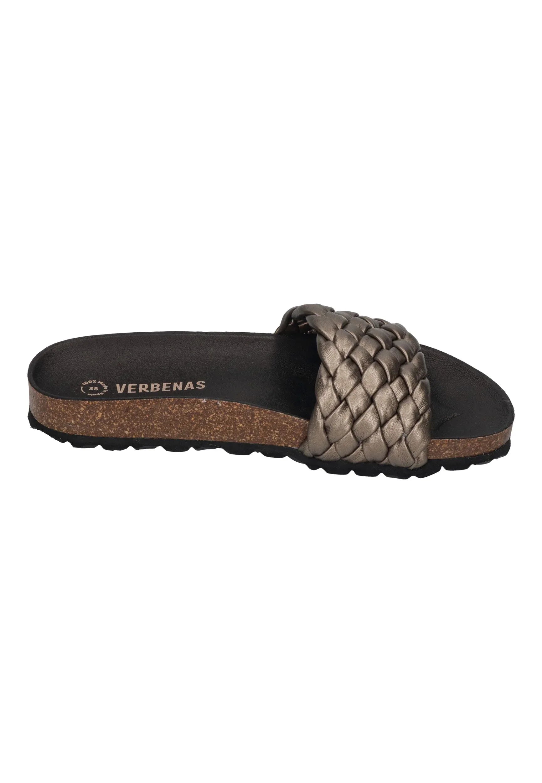 Verbenas - RICA trenza soft metal | Pantoletten | Nur bei shoedealo.shop, deinem Onlineshop für Schuhe mit Stil. – Bild 4