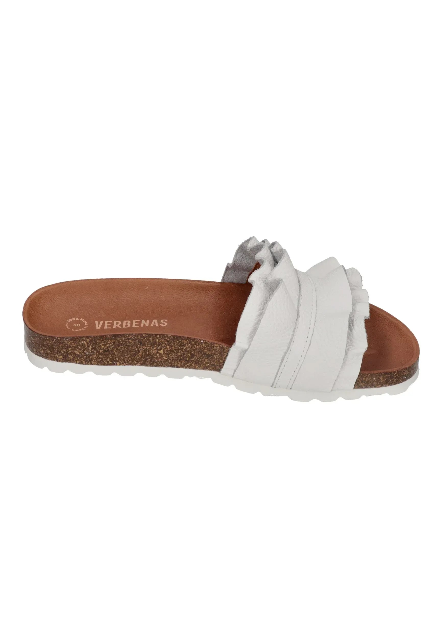 VERBENAS Damen Pantoletten ROCIO nucleo volante blanco – Pantoletten - Weiß | shoedealo.shop – Bild 4