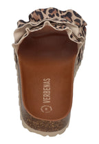 VERBENAS Damen Pantoletten - ROCIO serraje leopardo - grande – Pantoletten - Braun | shoedealo.shop – Bild 5
