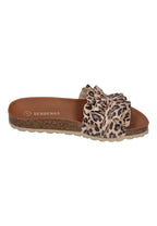 VERBENAS Damen Pantoletten - ROCIO serraje leopardo - grande – Pantoletten - Braun | shoedealo.shop – Bild 4