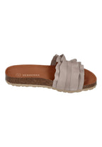 VERBENAS Damen Pantoletten ROCIO serraje volante perla – Pantoletten - Grau | shoedealo.shop – Bild 2