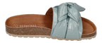 VERBENAS Damen Pantoletten - ROXY lak - aqua