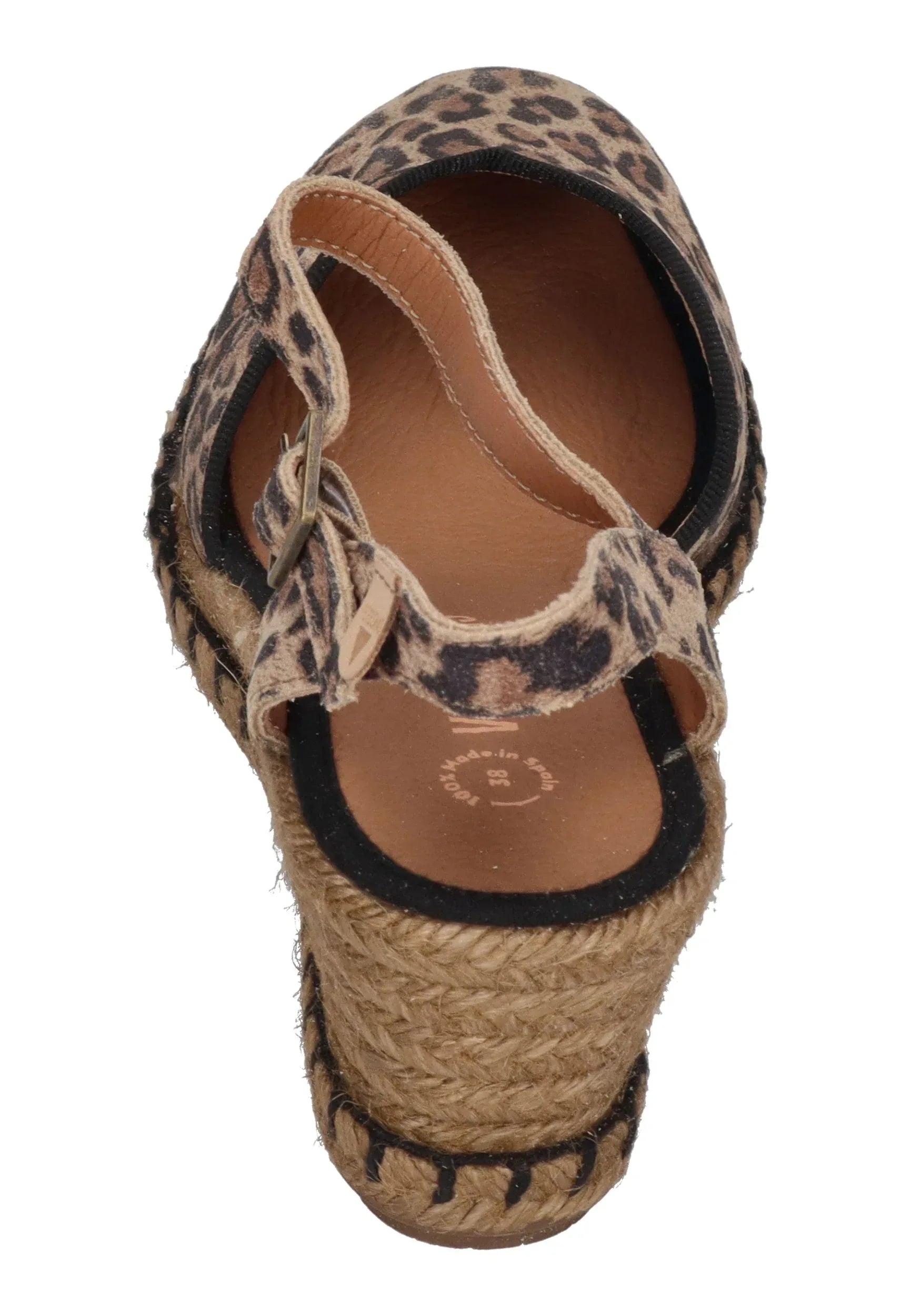 VERBENAS Damen Sandalette MAGGIE leo camel