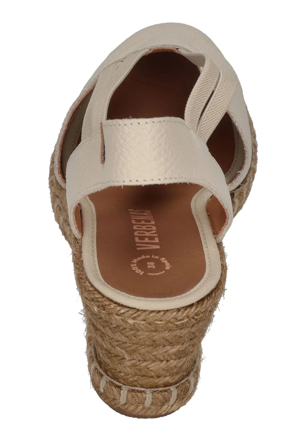 VERBENAS Damen Sandalette MAIKA nucleo tan crudo