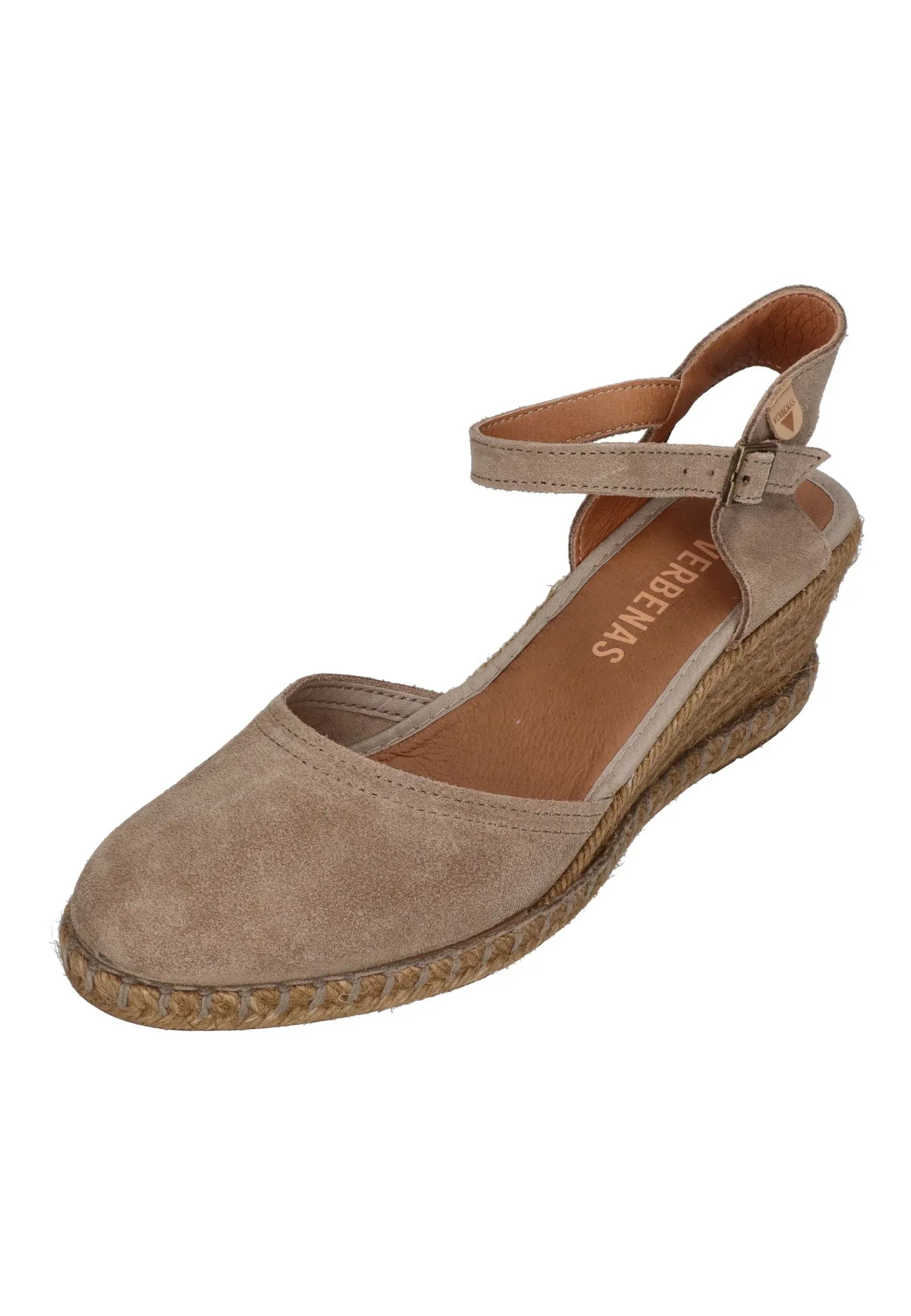 VERBENAS Damen Sandalette MALENA serraje tan piedra