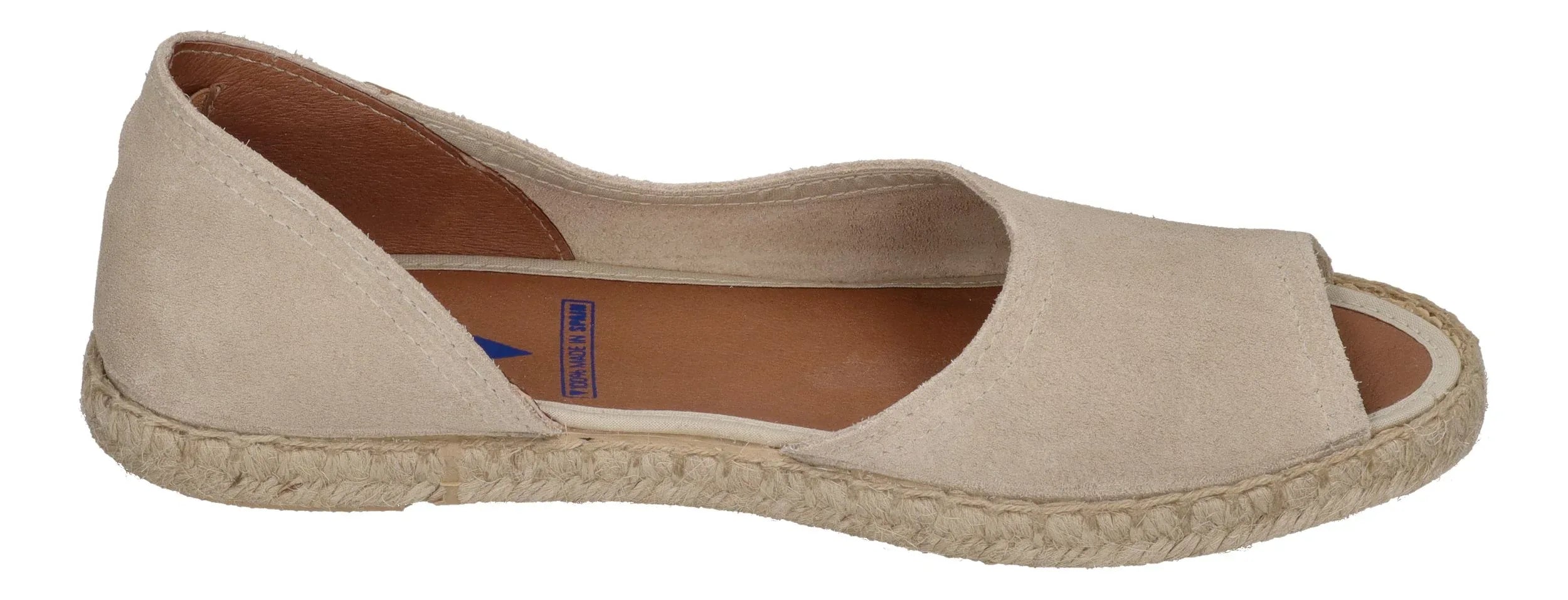 VERBENAS Damenschuhe Espadrilles CRUZ serraje crudo