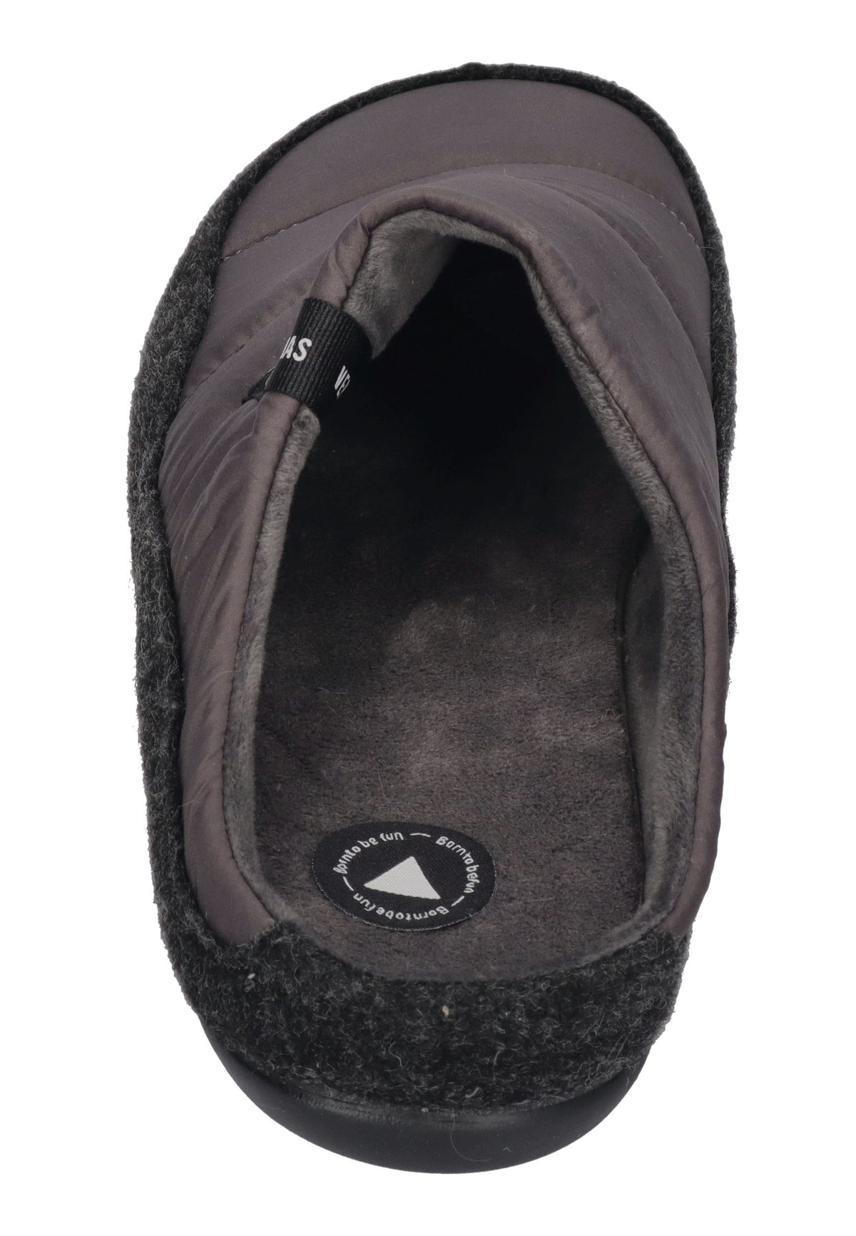VERBENAS Herren Hausschuhe EARTH ACOLCHADO PICOS antracita