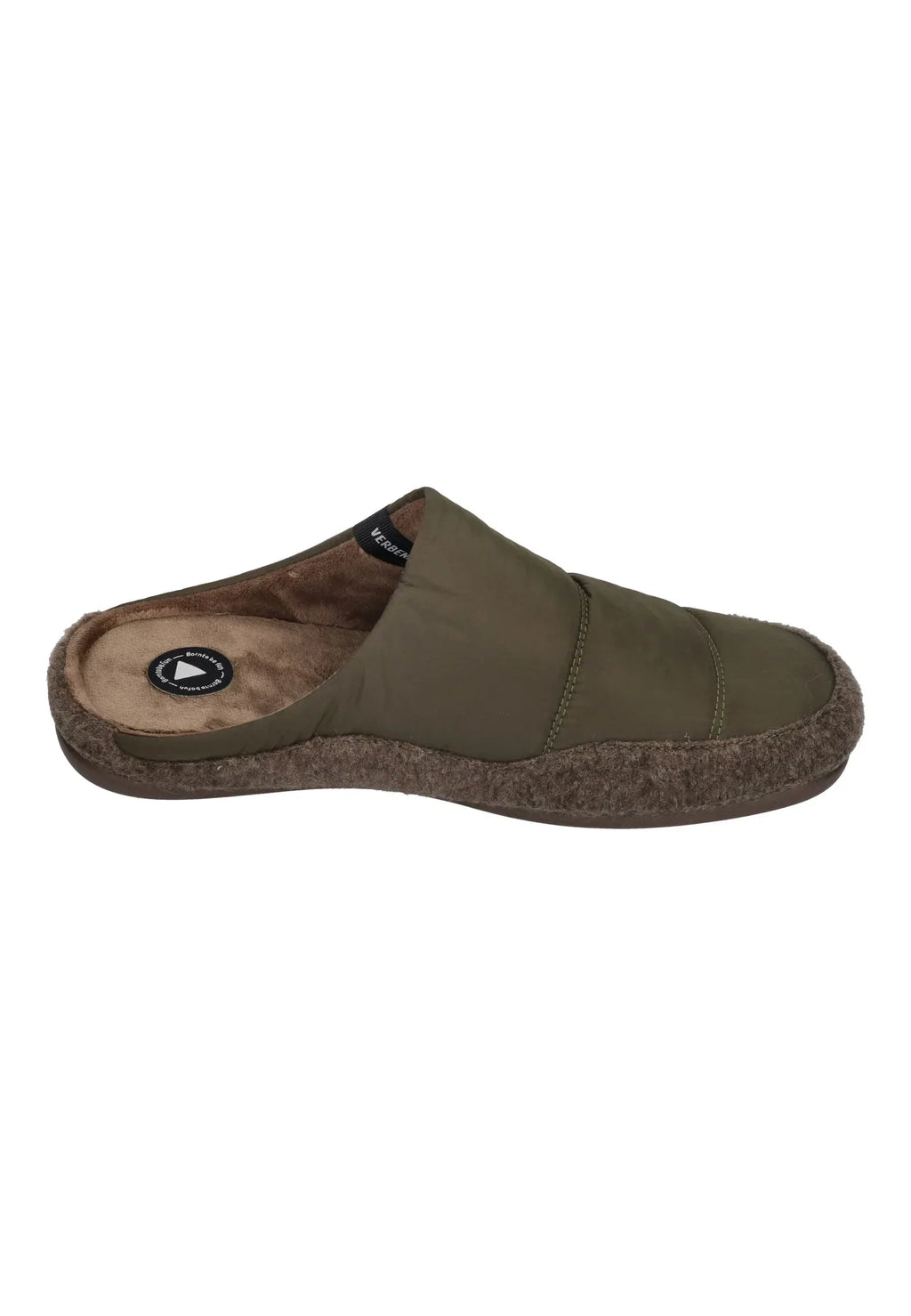 VERBENAS Herren Hausschuhe EARTH ACOLCHADO PICOS kaki