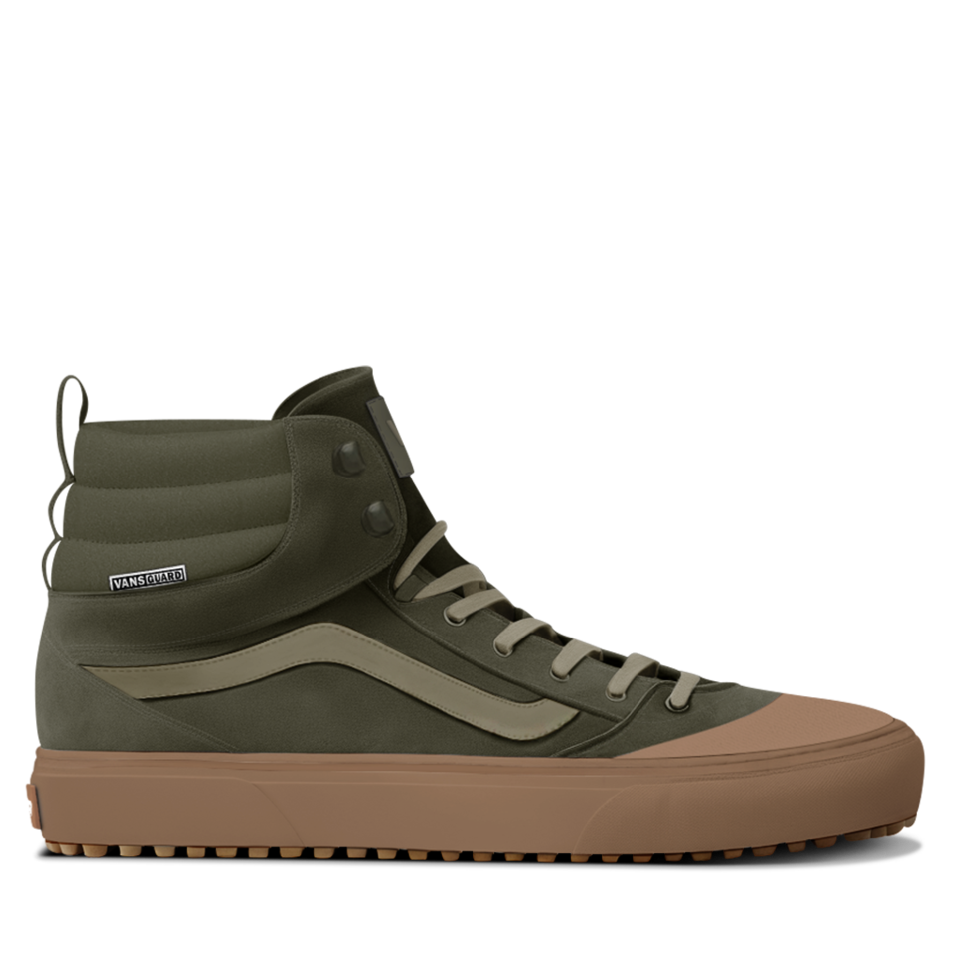VANS Herren Sneakers ASHWOOD HI VansGuard Suede Canvas mossy olive