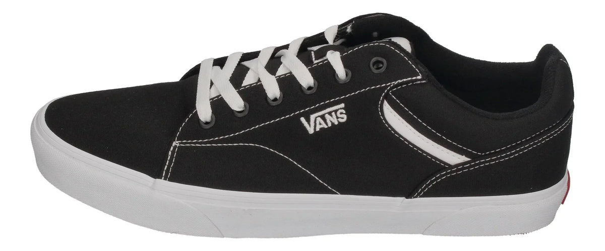 VANS in Übergrößen - Skater SELDAN CANVAS - black white-1