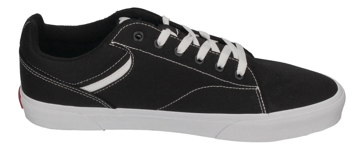 VANS in Übergrößen - Skater SELDAN CANVAS - black white-3
