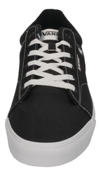 VANS in Übergrößen - Skater SELDAN CANVAS - black white-2
