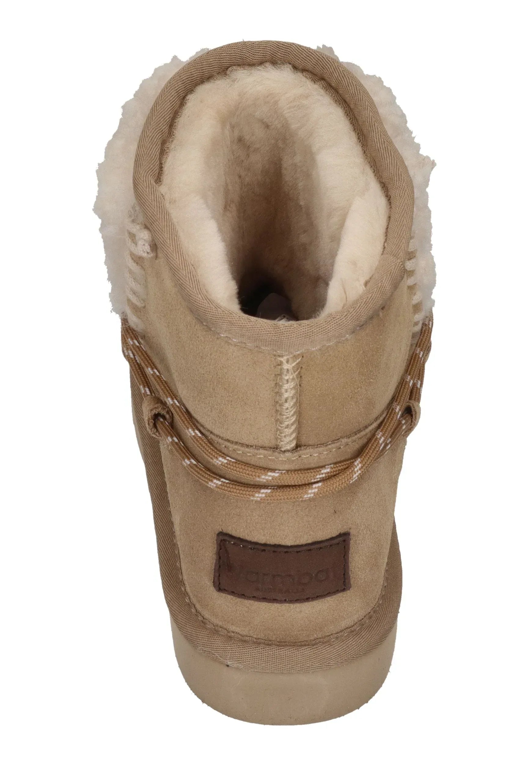 WARMBAT Damen Winterstiefel Booties KALBARRI ecru