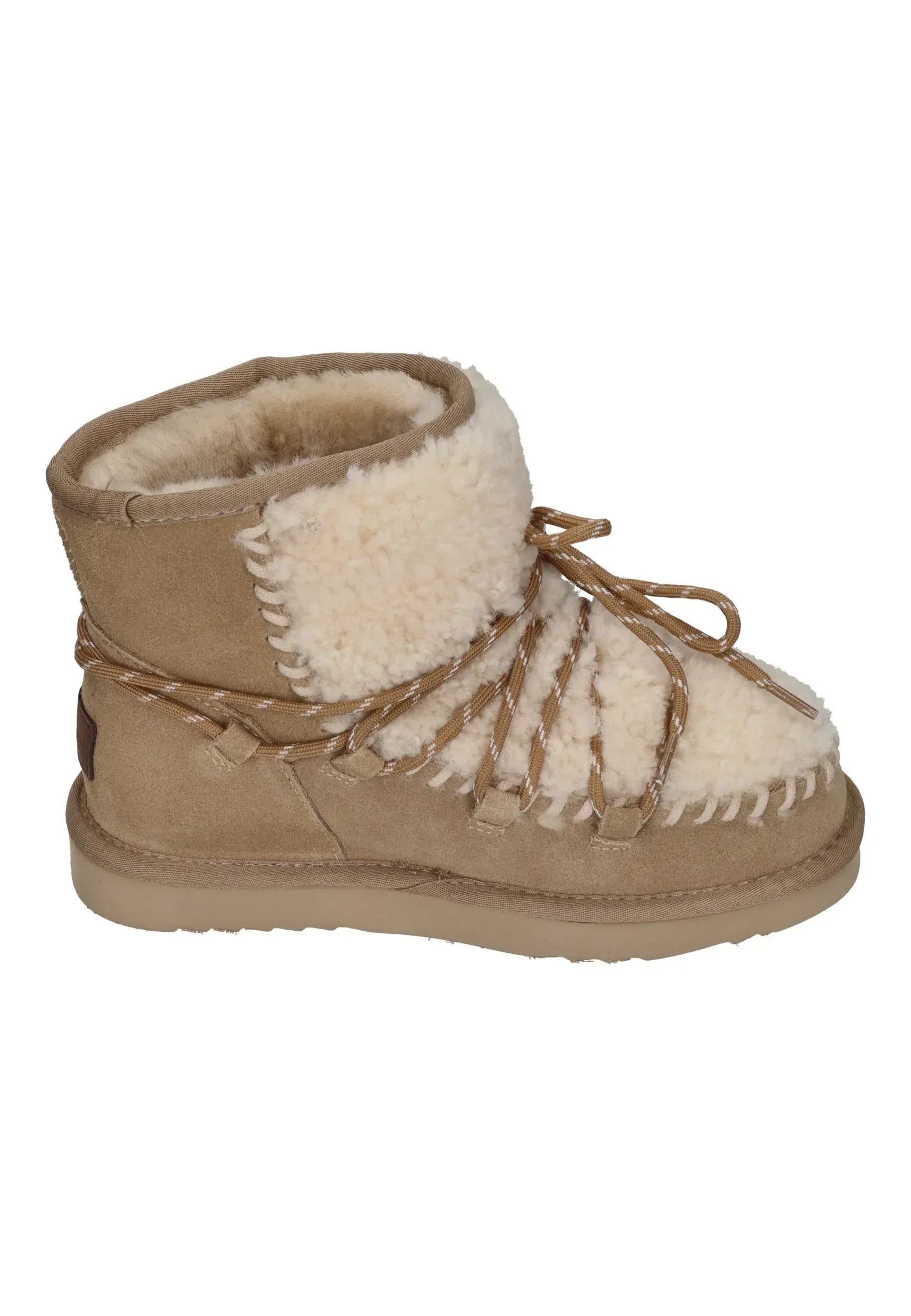 WARMBAT Damen Winterstiefel Booties KALBARRI ecru