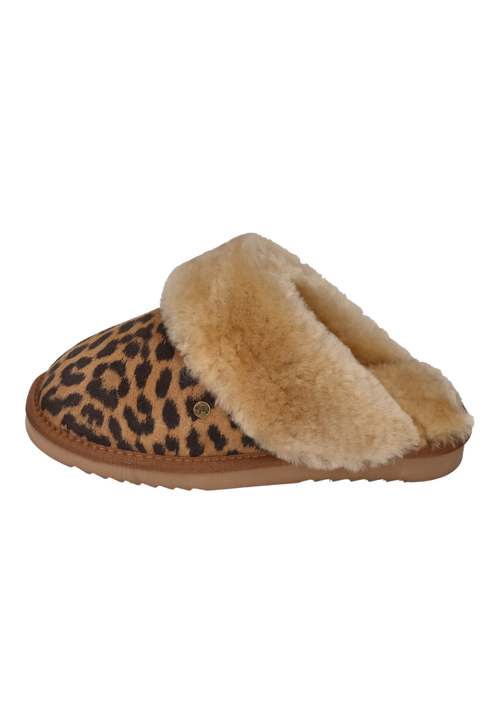 WARMBAT Damen Hausschuh COLLIE PRINT PANTHER chestnut