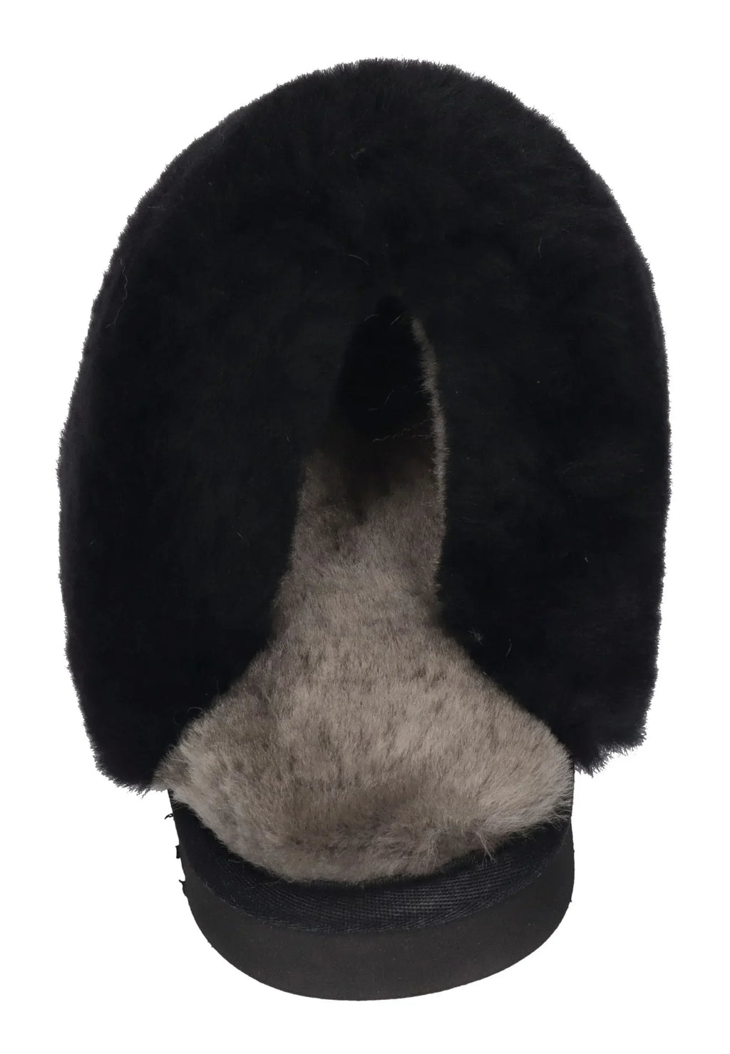 WARMBAT Damenschuhe Hausschuhe FLURRY SUEDE TAPE black