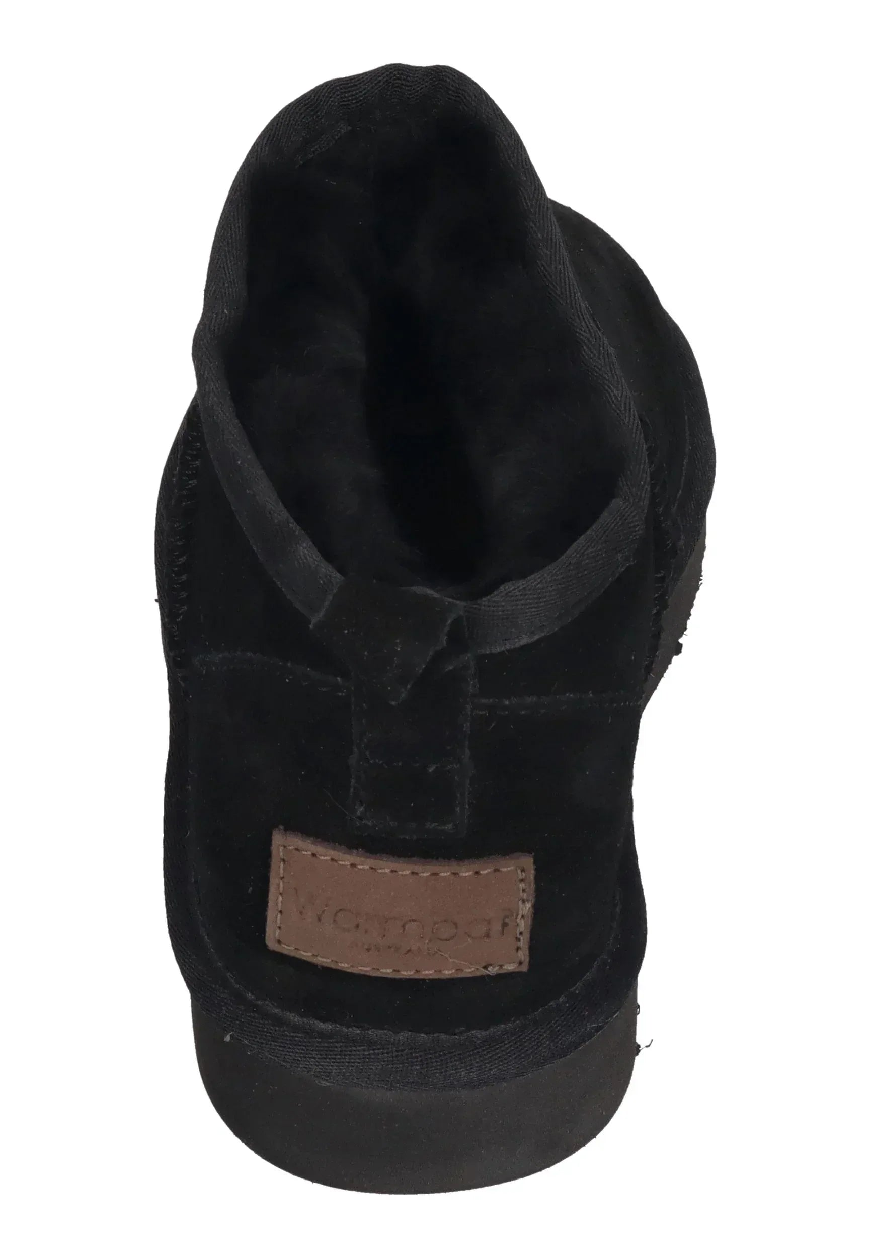 WARMBAT Damenschuhe Schaffell Booties DURACK black