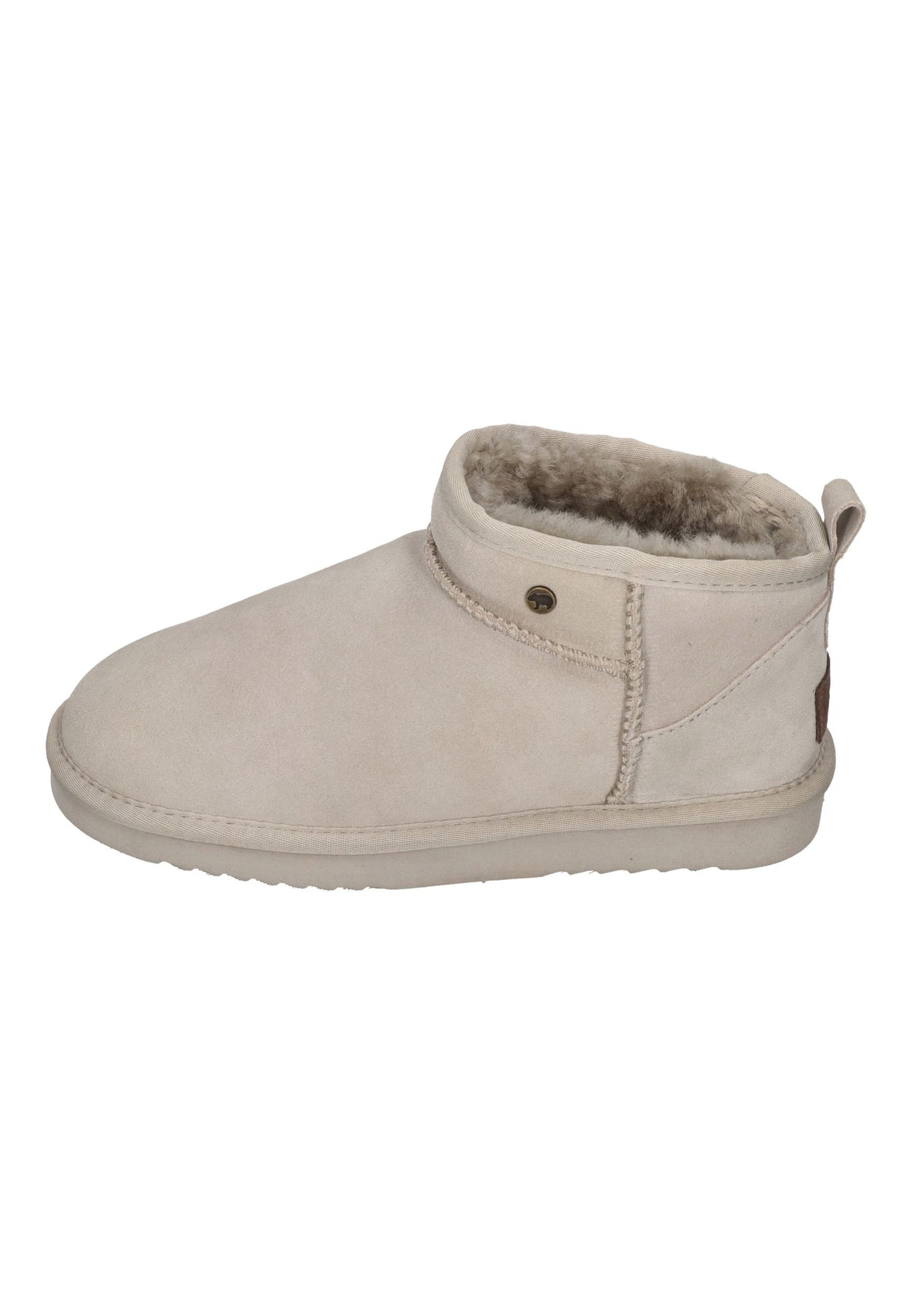 WARMBAT Damenschuhe Schaffell Booties DURACK cement