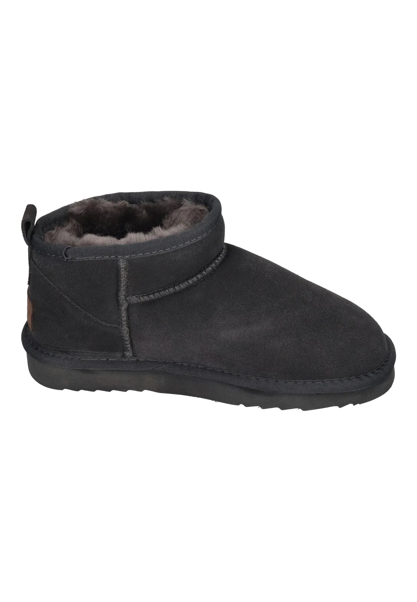WARMBAT Damenschuhe Schaffell Booties DURACK charcoal