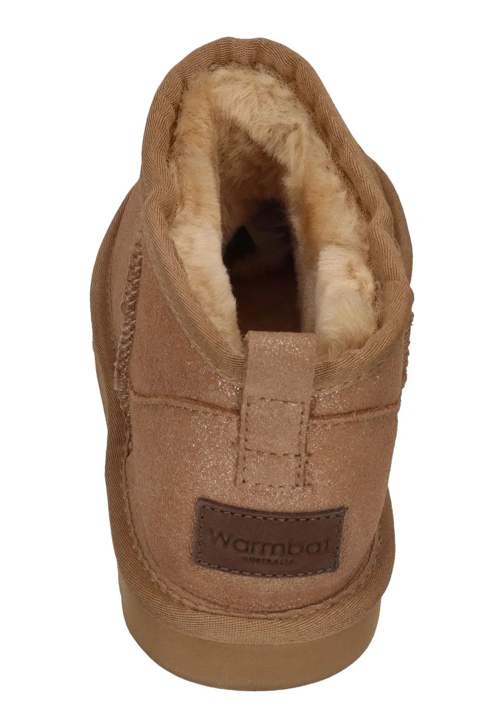 WARMBAT Damenschuhe Schaffell Booties DURACK metalic gold