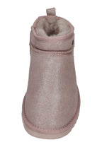 WARMBAT Damenschuhe Schaffell Booties DURACK metalic silver
