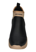 WODEN Damen Gummistiefel IRENE WATERPROOF black coffee cream